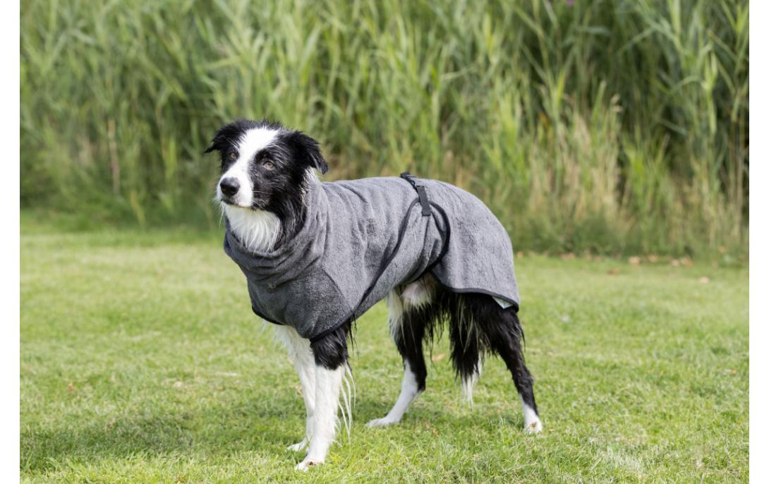 Trixie bathrobe for dogs terry cloth
